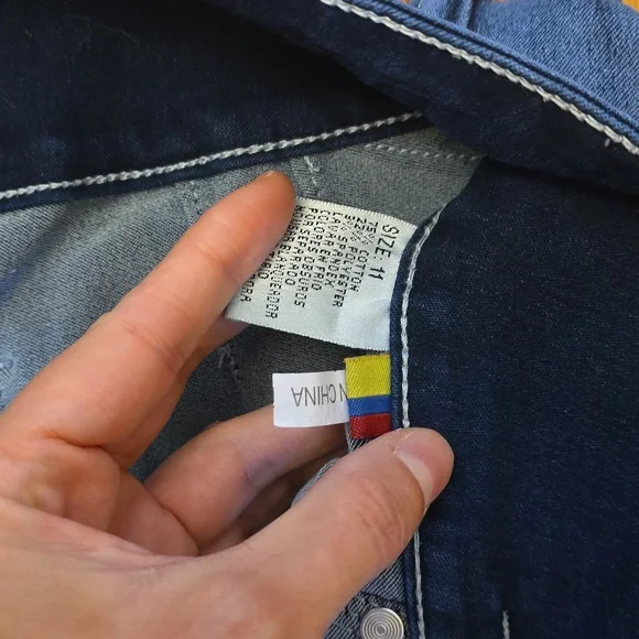 Classic Blue Women's Jeans - Picture 3 of 4